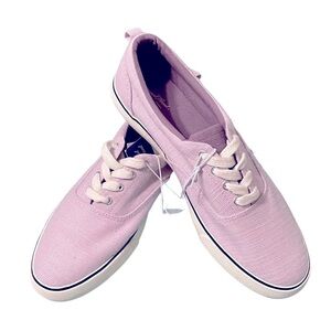 UNIVERSAL THREAD Molly light purple textile deck shoes NWT 9, 10